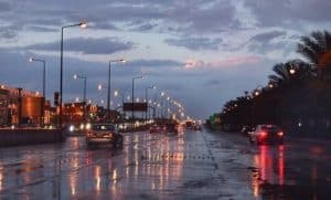 حالة الطقس في السعودية اليوم تشهد سقوط أمطار غزيرة 