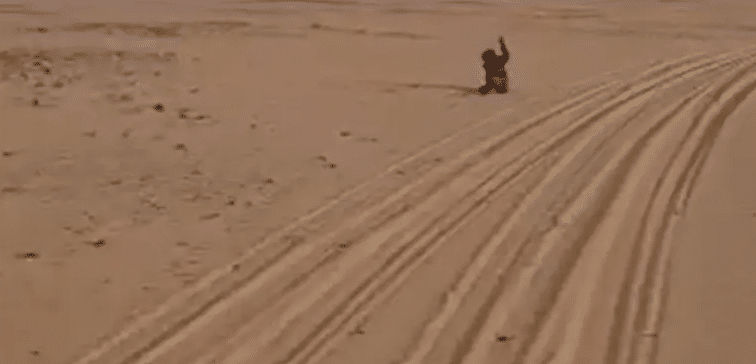 إنقاذ سوداين في الصحراء من الموت